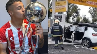Lamentable: tras ser campeón con Estudiantes, chocó su auto y dejó a una persona herida