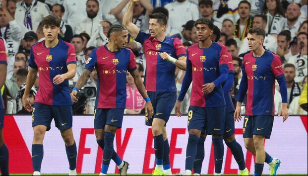 Barcelona venció por 4-0 a Real Madrid en el Clásico de España. (Foto: AFP)