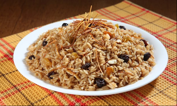 Arroz árabe. (Foto: oficial)