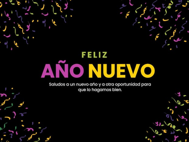 "Saludos a un nuevo año y a otra oportunidad para que lo hagamos bien", es una frase que puedes enviar a tus amigos en WhatsApp por Año Nuevo 2024. (Foto: Depor)