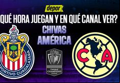¿A qué hora juegan Chivas vs. América? Canales de TV para ver transmisión