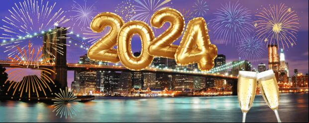 Imágenes para enviar por Año Nuevo 2024 (Foto: internet)