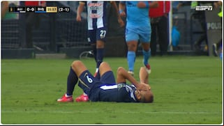 ¡Malas noticias para Alianza Lima! Hernán Barcos salió lesionado del partido contra Iquique