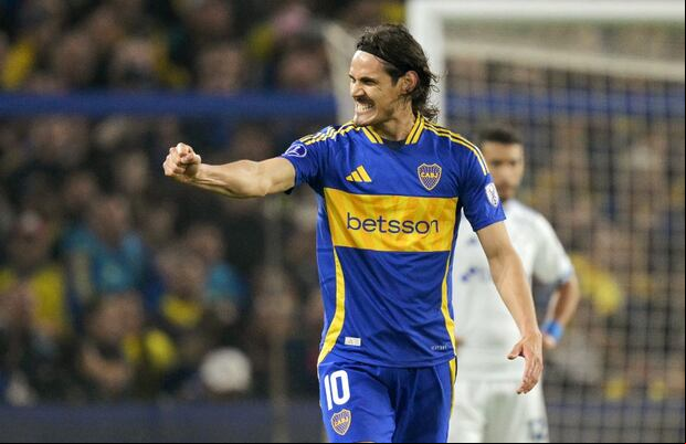 Edinson Cavani comandaría el ataque de Boca Juniors ante Alianza Lima. (Foto: AFP)