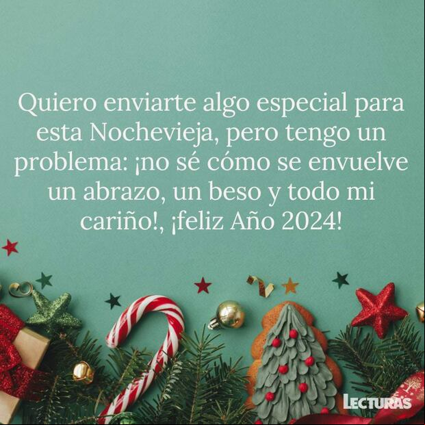 Imágenes con frases para la celebración del Año Nuevo 2024. (Foto: Internet)