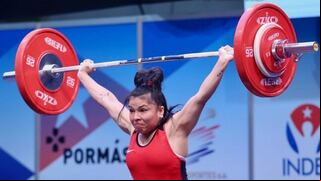 ¡Tres medallas para el Perú! Shoely Mego destacó en el IWF Grand Prix de Levantamiento de Pesas