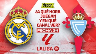 ¿En qué canales transmiten Real Madrid vs. Celta de Vigo y a qué hora ver?
