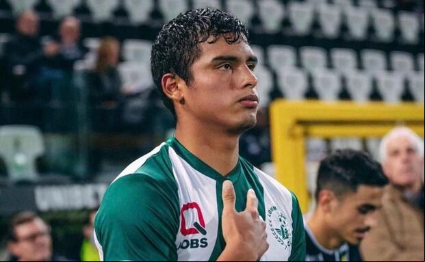 Kluiverth Aguilar en el Lommel SK de Bélgica (Foto: Agencias)