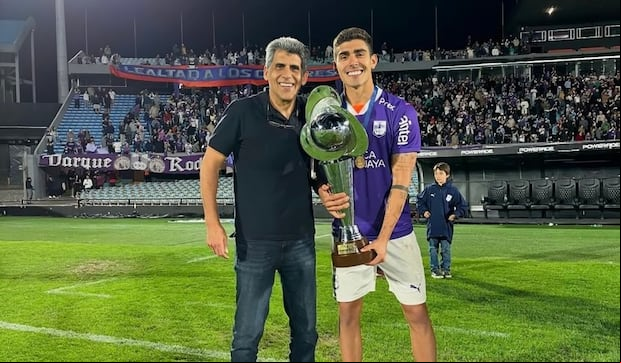 Alfonso Barco llegó en 2023 a Defensor Sporting de Uruguay y ya ha sumado dos títulos en su carrera profesional. (Foto: Agencias).