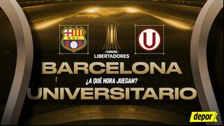 Hora para ver Universitario vs. Barcelona SC por Copa Libertadores 2025