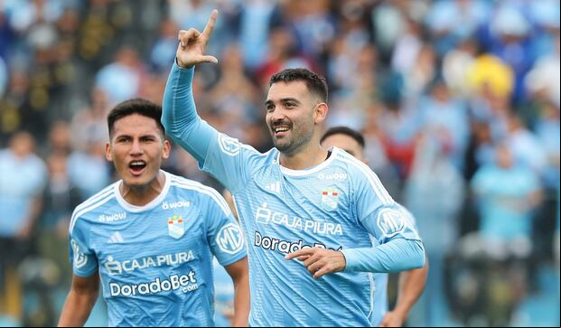 Martín Cauteruccio es el goleador de Sporting Cristal en este 2024. (Foto: Jesús Saucedo / GEC)