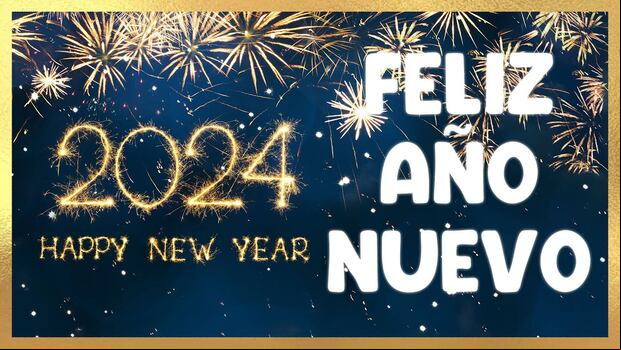 Imágenes para enviar por Año Nuevo 2024 (Foto: internet)