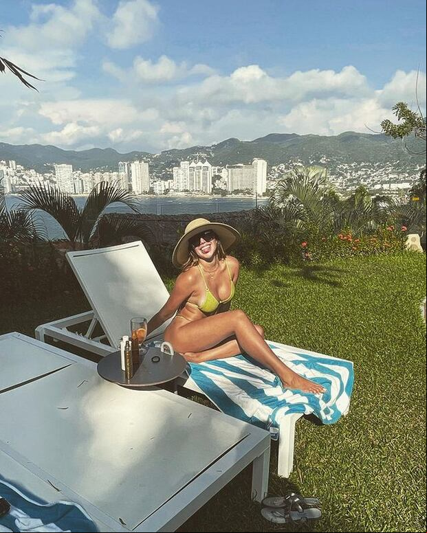 Es amante de los días de piscina y sol (Foto: Meylin Zúñiga / Instagram)