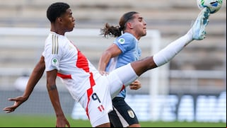 Video, resumen y goles Perú vs. Uruguay (0-2), por la fecha 4 del Sudamericano Sub-20