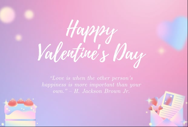 “Love is when the other person’s happiness is more important than your own.” – H. Jackson Brown Jr. | Photo by Canva / Depor