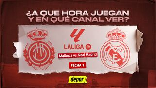 Mallorca vs. Real Madrid: en qué canal de TV y a qué hora juegan