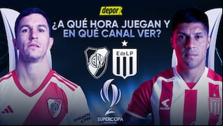 A qué hora juegan River-Estudiantes y dónde ver la final de la Supercopa Argentina