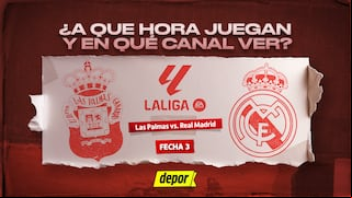¿A qué hora juegan Las Palmas vs Real Madrid y en qué canal de TV ver?