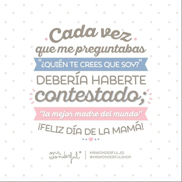 ¡Feliz Día de la Madre! Las mejores frases e imágenes para dedicarle a mamá este 8 de mayo (Foto: Pinterest).