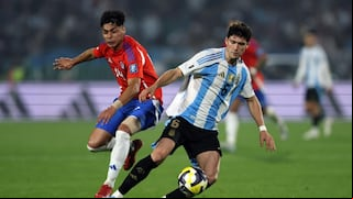 Argentina vs. Chile (1-0): resumen del partido y gol desde Santiago