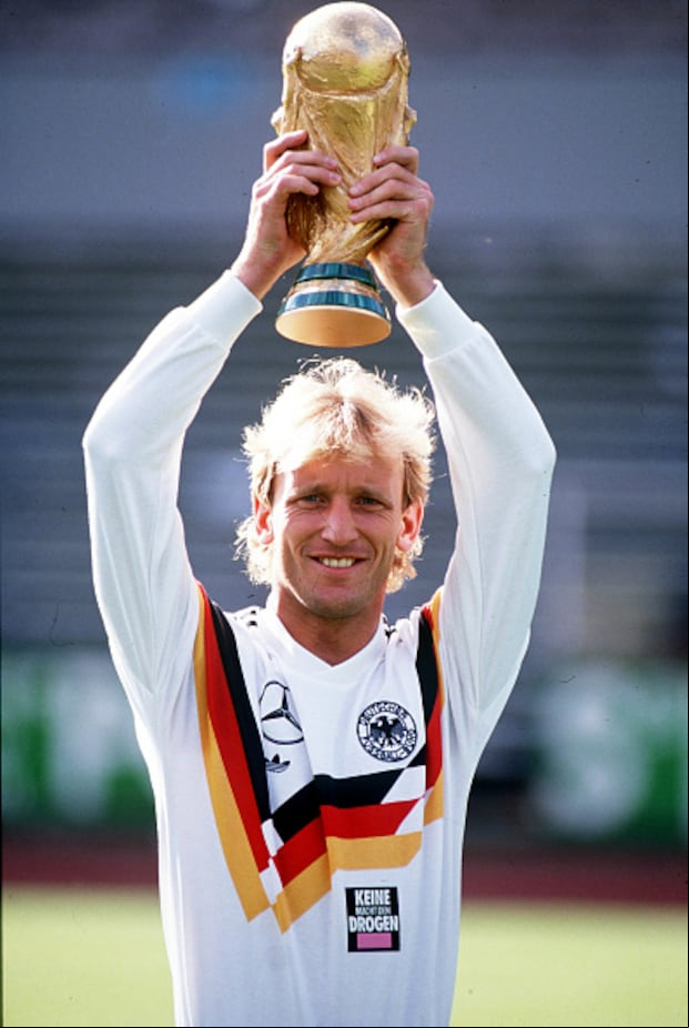 Andreas Brehme le dio un título mundial a Alemania frente a la Argentina de Maradona. (Foto: Getty Images)