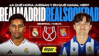 Canal para ver Real Madrid vs. Real Sociedad por vuelta de la Copa del Rey 2025