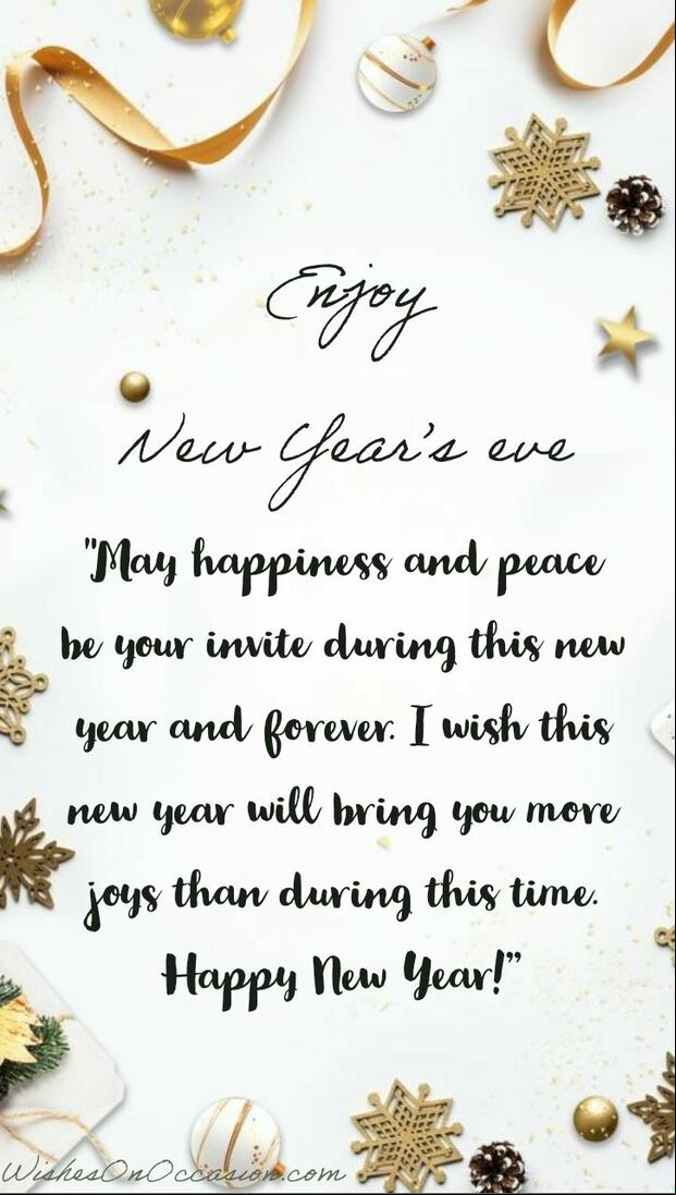 New Year’s Eve images to share with your loved ones. (Photo: Pinterest)