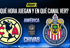 ¿Desde qué hora juegan América vs. Chivas? Canales TV y dónde ver Concachampions