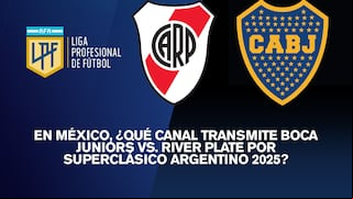 ¿Qué canal transmite el Boca Juniors vs. River Plate en México por el Superclásico Argentino 2025?