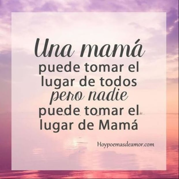 ¡Feliz Día de la Madre! Las mejores frases e imágenes para dedicarle a mamá este 8 de mayo (Foto: Pinterest).