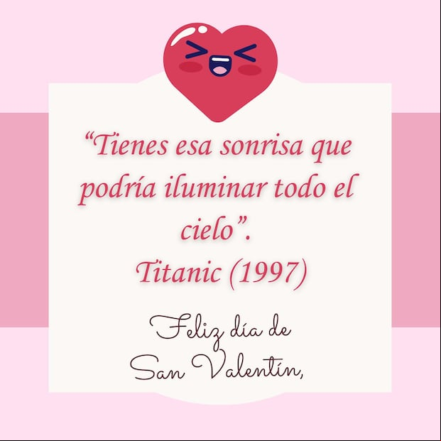 Descubre frases de películas de amor para dedicar este 14 de febrero a tu persona favorita o amigo especial. (Foto: Composición Depor/SitioIncreíble)