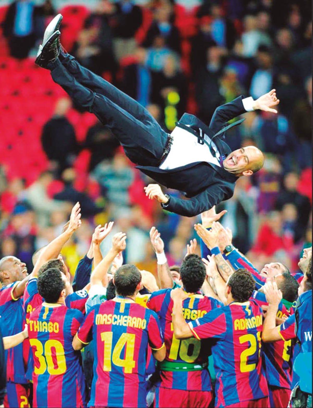 Three consecutive titles for FC Barcelona under Guardiola