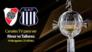¿Qué canal transmitió River Plate vs. Talleres por octavos de la Copa Libertadores?