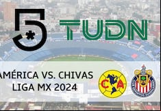 Canal 5 y TUDN - dónde se vio el triunfo de América ante Chivas de Guadalajara (14/09/2024)