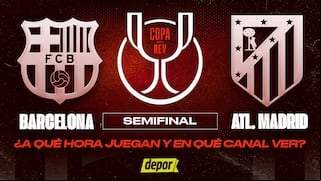 ¿En qué canal ver Barcelona vs. Atlético Madrid y a qué hora juegan por Copa del Rey?