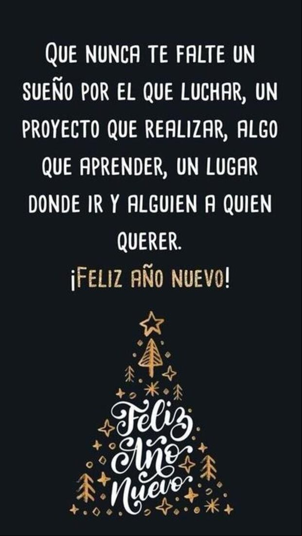 Imágenes con frases para la celebración del Año Nuevo 2024. (Foto: Internet)