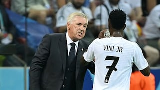 Ancelotti reconoce el mal momento de Vinícius: ‘palito’ al delantero y cómo ayudarlo en la crisis