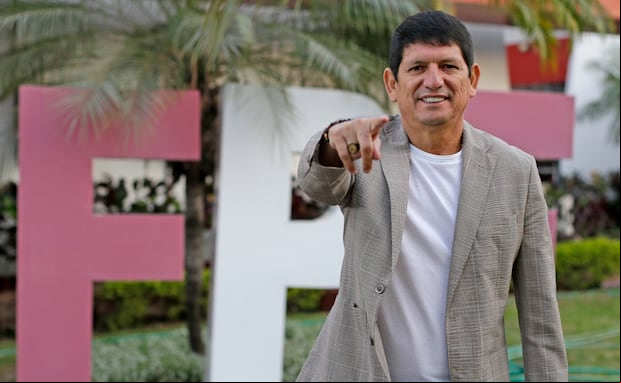 Agustín Lozano, presidente de la FPF. (César Bueno, GEC).