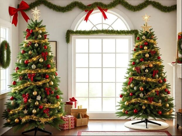 Looking to turn your home into a festive paradise this winter? Consider the Black Friday specials at your favorite shop. Say goodbye to the mess of real pine needles with an easy-to-maintain artificial Christmas tree. | Photo by northernforum.net