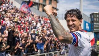 ‘Bambino’ presente: Gianluca Lapadula tuvo minutos en el triunfo del Cagliari por la Copa Italia