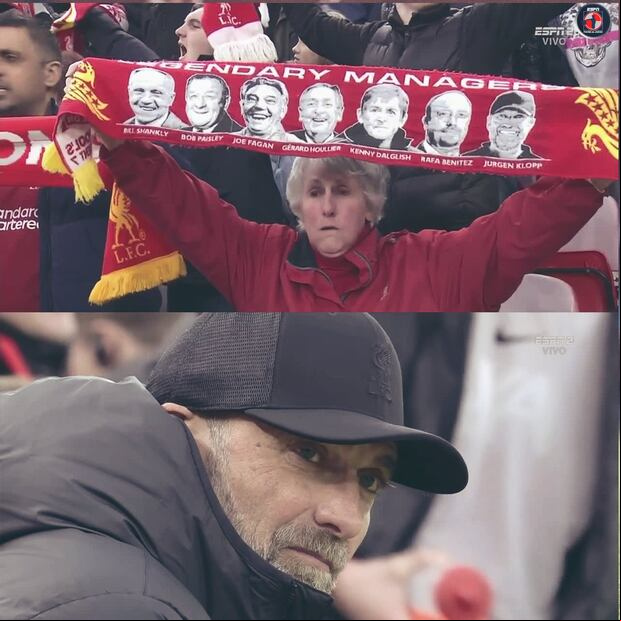 El sentido homenaje de Anfield a Klopp tras comunicar su salida a final de temporada.