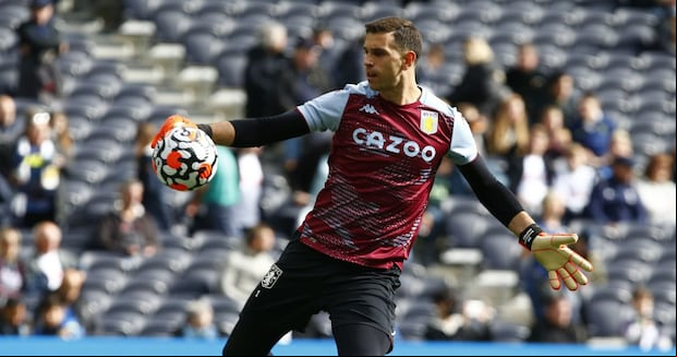 Emiliano 'Dibu' Martínez es una de las figuras del Aston Villa (Foto: Getty Images)