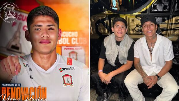 Los hermanos Ruidíaz podrían jugar juntos en el equipo ayacuchano. (Foto: Ayacucho FC / Raúl Ruidiaz)