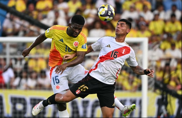 Colombia no pudo con Perú en Barranquilla. (Foto: AFP)