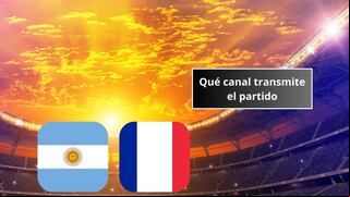¿Qué canales transmitieron Argentina vs. Francia en TV y Streaming?