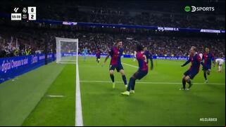 ¡Silenció el Bernabéu! Goles de Robert Lewandowski para el 2-0 de Barcelona vs. Real Madrid