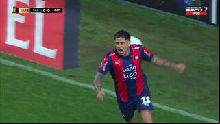 ¡De volea! Gol de Juan Iturbe para el 0-1 de Sporting Cristal vs Cerro Porteño por Copa Libertadores