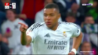¡Nadie pudo detenerlo! Gol de Kylian Mbappé para el 1-1 de Real Madrid vs. Mallorca