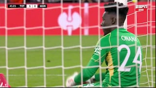 ¡El golpe en Bilbao! Autogol de Shaw para el 1-0 de Tottenham vs. Manchester United