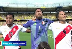 En Barranquilla: el Himno Nacional del Perú en el partido ante Colombia por Eliminatorias
